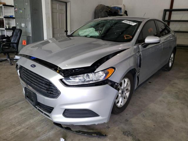 Photo 2 from auction – 2016 FORD FUSION S with VIN 3FA6P0G73GR338565