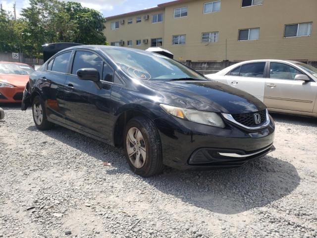 Photo 1 from auction – 2014 HONDA CIVIC LX with VIN 19XFB2F51EE020811