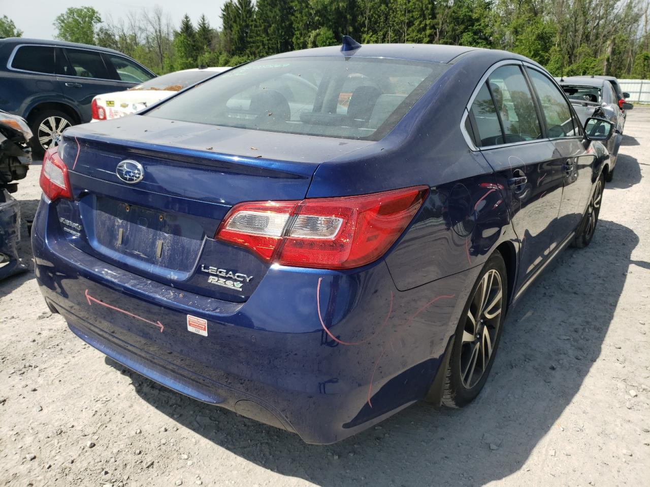 Photo 4 from auction – 2017 SUBARU LEGACY SPO with VIN 4S3BNAS65H3011913