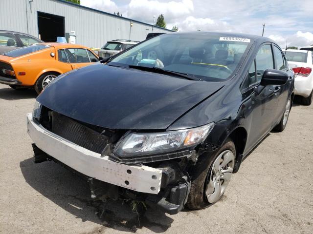 Photo 2 from auction – 2015 HONDA CIVIC LX with VIN 19XFB2F58FE274856