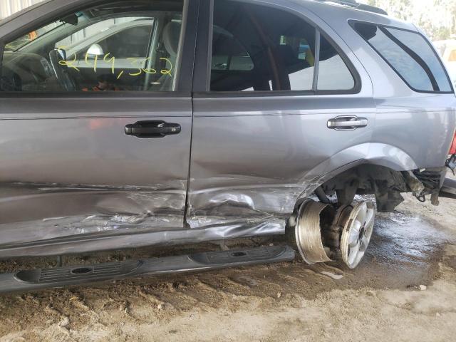 Photo 10 from auction – 2007 KIA SORENTO EX with VIN KNDJD736775675374