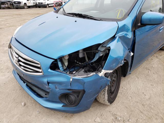 Photo 9 from auction – 2017 MITSUBISHI MIRAGE G4 with VIN ML32F3FJ0HHF08657