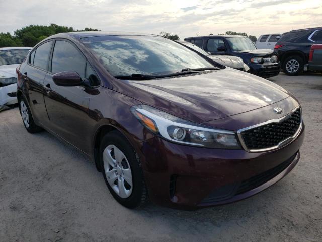 KIA FORTE LX 2017 with VIN 3KPFK4A78HE126410 - Photo from auction