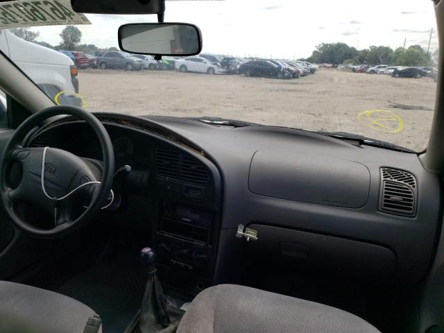 Photo 9 from auction – 2002 KIA SPECTRA BA with VIN KNAFB121525154156