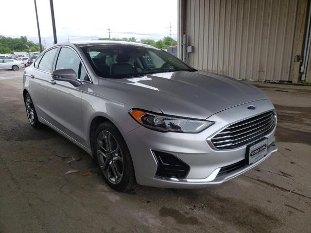 FORD FUSION S 2019 with VIN 3FA6P0CD6KR144729 - Photo from auction