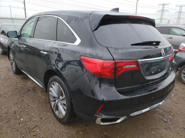Photo 3 from auction – 2017 ACURA MDX TECHNO with VIN 5FRYD4H56HB027102