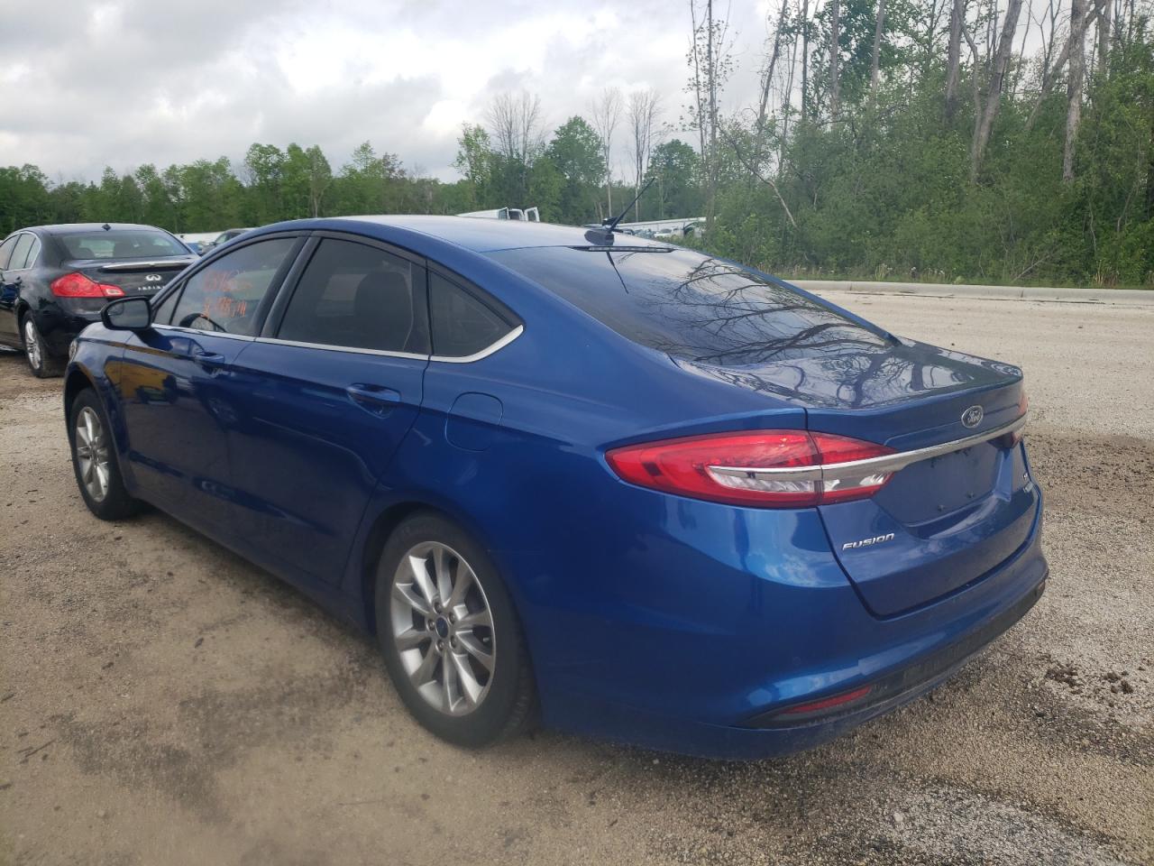 Photo 3 from auction – 2017 FORD FUSION SE with VIN 3FA6P0HD1HR195492