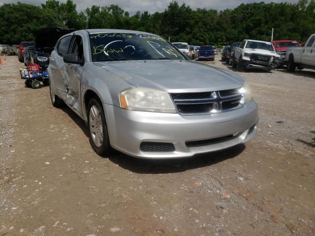 DODGE AVENGER SE 2012 with VIN 1C3CDZABXCN206637 - Photo from auction