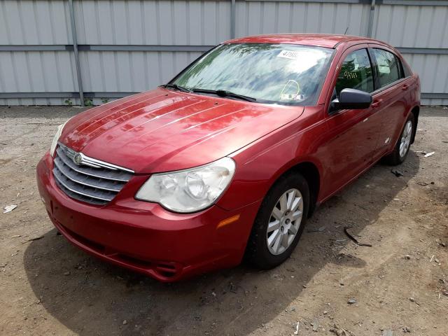 Photo 2 from auction – 2008 CHRYSLER SEBRING LX with VIN 1C3LC46J38N249679