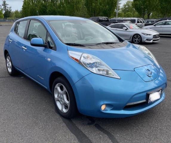 NISSAN LEAF SV 2012 with VIN JN1AZ0CPXCT021320 - Photo from auction