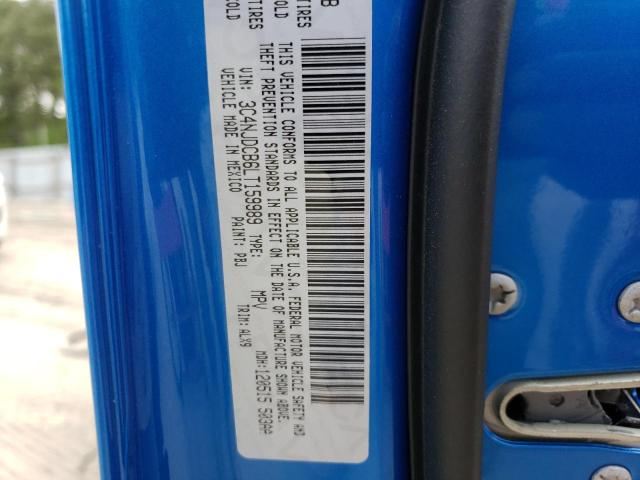 Photo 10 from auction – 2020 JEEP COMPASS LI with VIN 3C4NJDCB6LT159989