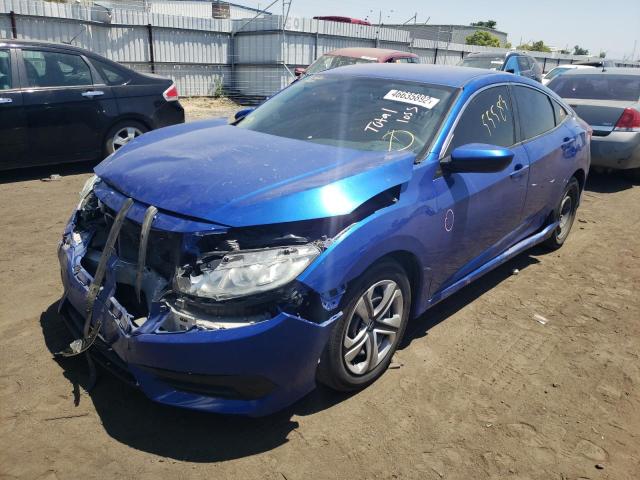 Photo 2 from auction – 2017 HONDA CIVIC LX with VIN 2HGFC2F57HH575608
