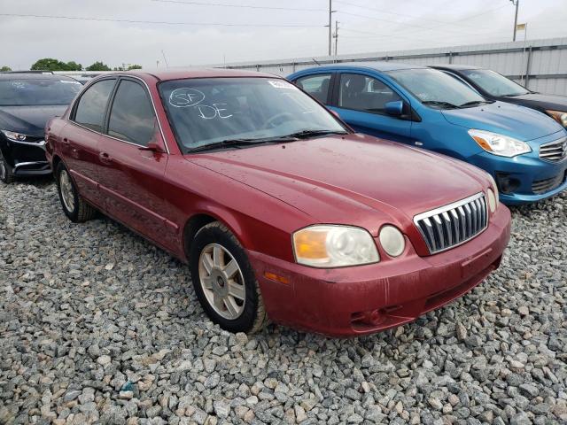 KIA OPTIMA LX 2003 with VIN KNAGD128635209582 - Photo from auction