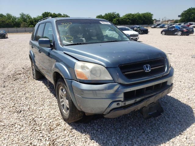 Photo 1 from auction – 2005 HONDA PILOT EXL with VIN 2HKYF18595H505519