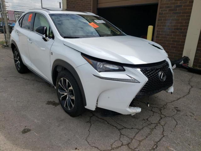 LEXUS NX 200T 2017 with VIN JTJBARBZ6H2145594 - Photo from auction