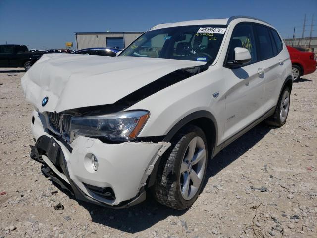 Photo 2 from auction – 2017 BMW X3 XDRIVE3 with VIN 5UXWX7C56H0S20162