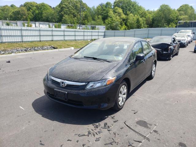 Photo 2 from auction – 2012 HONDA CIVIC LX with VIN 2HGFB2F54CH604669