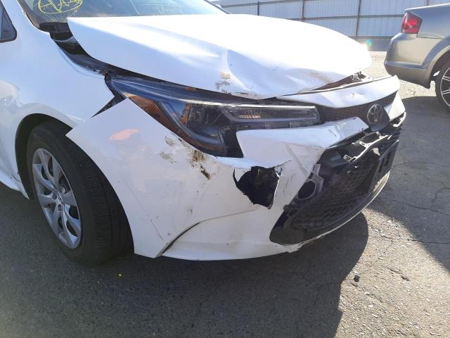 Photo 9 from auction – 2021 TOYOTA COROLLA LE with VIN 5YFEPMAE9MP238511