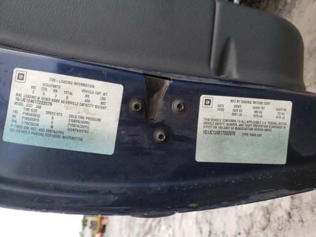 Photo 10 from auction – 2001 CHEVROLET CAVALIER with VIN 1G1JC124817222076