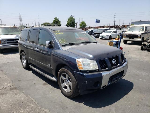 NISSAN ARMADA SE 2006 with VIN 5N1AA08A66N703365 - Photo from auction