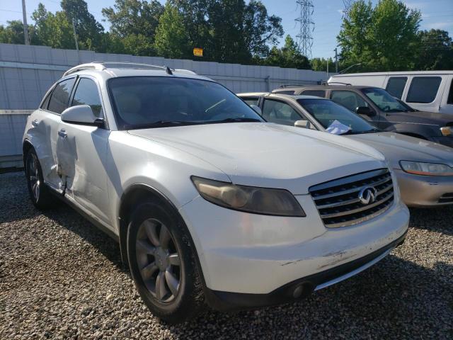 INFINITI FX45 2006 with VIN JNRBS08W76X401735 - Photo from auction