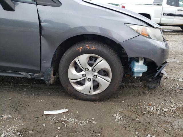 Photo 9 from auction – 2013 HONDA CIVIC LX with VIN 19XFB2F54DE096571