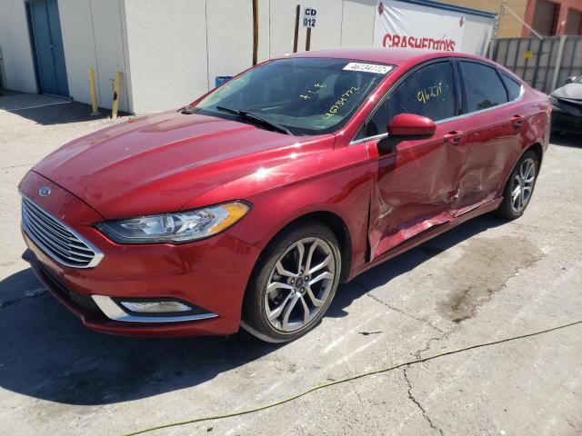 Photo 2 from auction – 2017 FORD FUSION SE with VIN 3FA6P0LU0HR300336