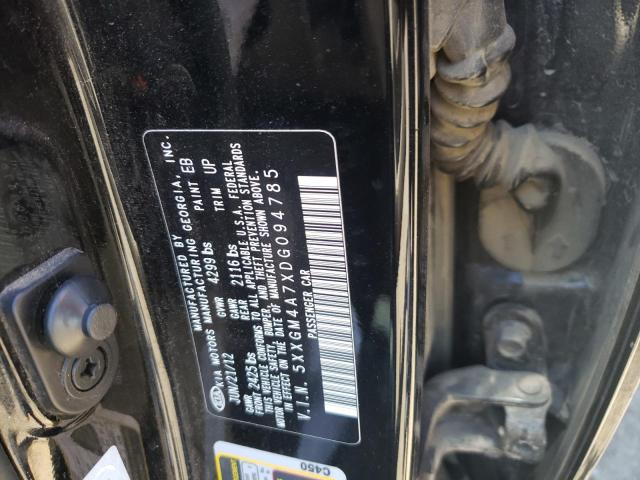 Photo 10 from auction – 2013 KIA OPTIMA LX with VIN 5XXGM4A7XDG094785