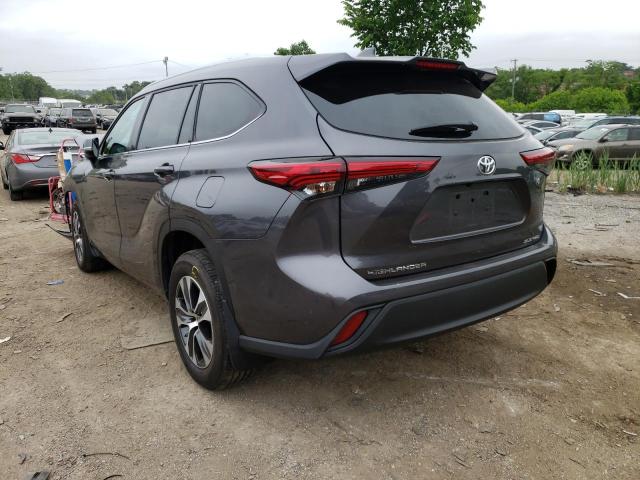 Photo 3 from auction – 2021 TOYOTA HIGHLANDER with VIN 5TDGZRBH6MS100778