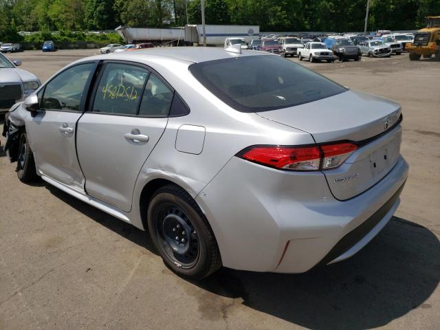 Photo 3 from auction – 2022 TOYOTA COROLLA LE with VIN JTDEPMAE0NJ204060