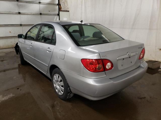Photo 3 from auction – 2005 TOYOTA COROLLA CE with VIN 2T1BR30E85C467644