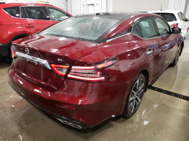 Photo 4 from auction – 2020 NISSAN MAXIMA SL with VIN 1N4AA6DV0LC370528