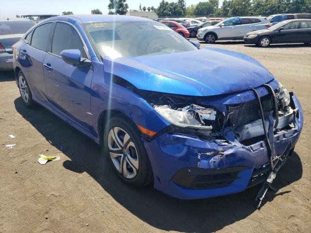 HONDA CIVIC LX 2017 with VIN 2HGFC2F57HH575608 - Photo from auction