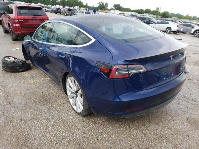 Photo 3 from auction – 2018 TESLA MODEL 3 with VIN 5YJ3E1EB0JF072284