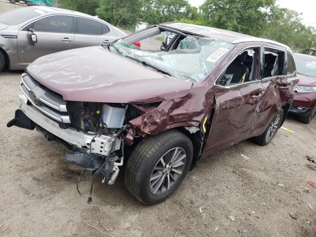 Photo 2 from auction – 2018 TOYOTA HIGHLANDER with VIN 5TDJZRFH1JS895556