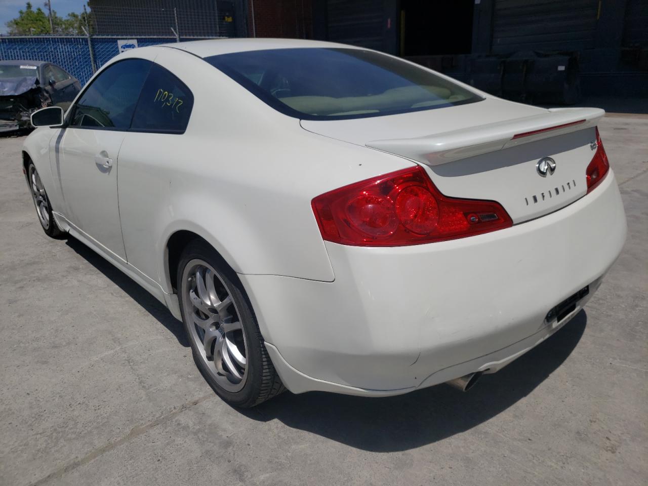 Photo 16 from auction – 2007 INFINITI G35 with VIN JNKCV54E97M902231