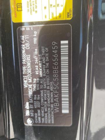 Photo 10 from auction – 2011 BMW 328 XI SUL with VIN WBAKF5C58BE656459