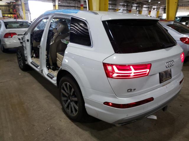 Photo 3 from auction – 2017 AUDI Q7 PREMIUM with VIN WA1LAAF73HD025655