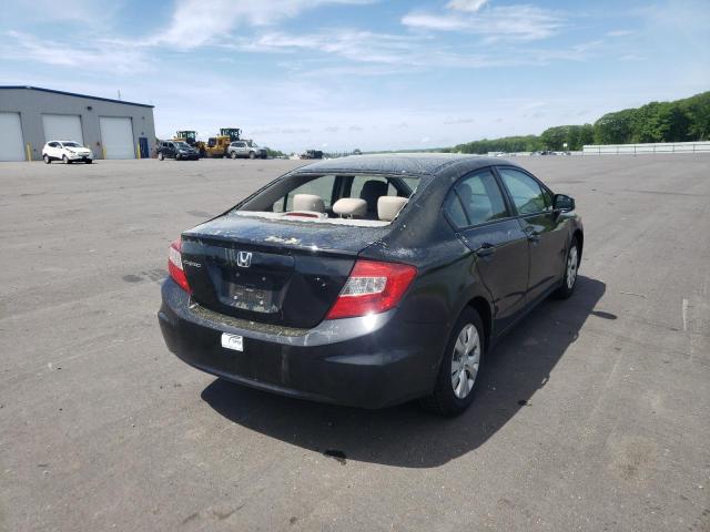 Photo 4 from auction – 2012 HONDA CIVIC LX with VIN 2HGFB2F54CH604669