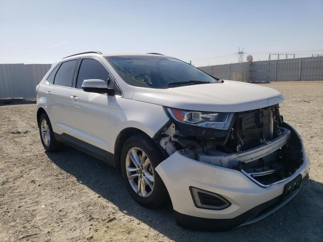 FORD EDGE SEL 2015 with VIN 2FMTK4J97FBB34180 - Photo from auction