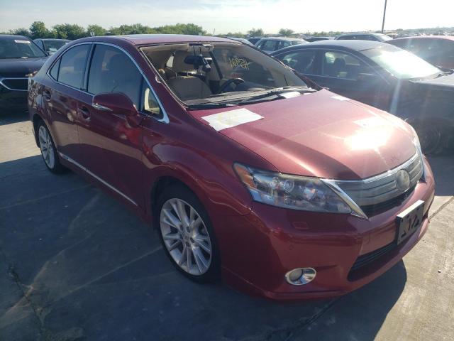 LEXUS HS 250H 2010 with VIN JTHBB1BA2A2020754 - Photo from auction