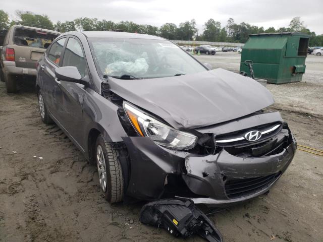 HYUNDAI ACCENT GLS 2015 with VIN KMHCT4AE9FU802789 - Photo from auction