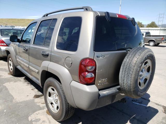 Photo 3 from auction – 2007 JEEP LIBERTY SP with VIN 1J4GL48K97W623881