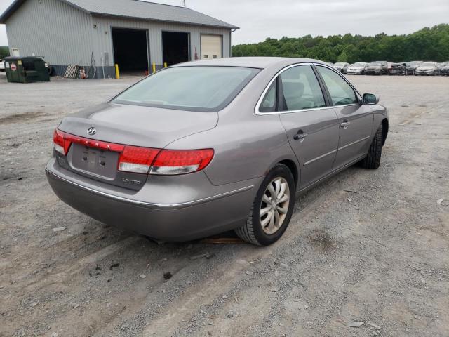 Photo 4 from auction – 2006 HYUNDAI AZERA with VIN KMHFC46F06A056149