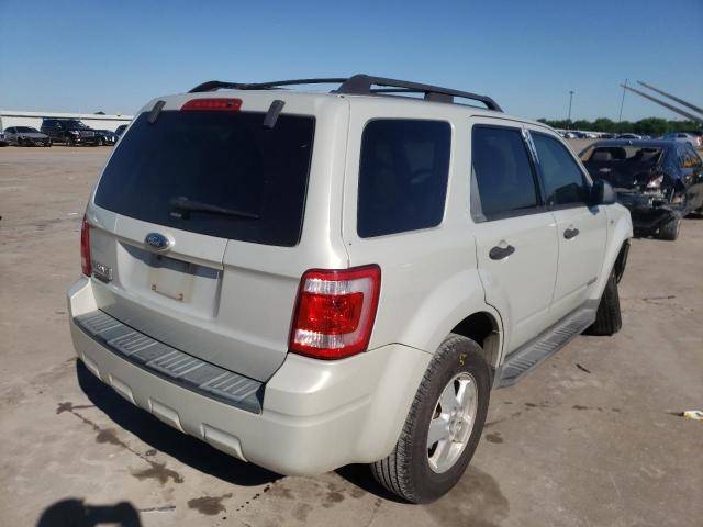 Photo 4 from auction – 2008 FORD ESCAPE XLT with VIN 1FMCU03178KA05648