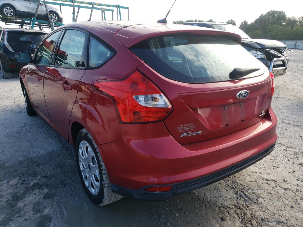 Photo 3 from auction – 2012 FORD FOCUS SE with VIN 1FAHP3K23CL413764