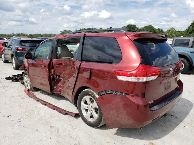 Photo 3 from auction – 2011 TOYOTA SIENNA LE with VIN 5TDKK3DC0BS084734