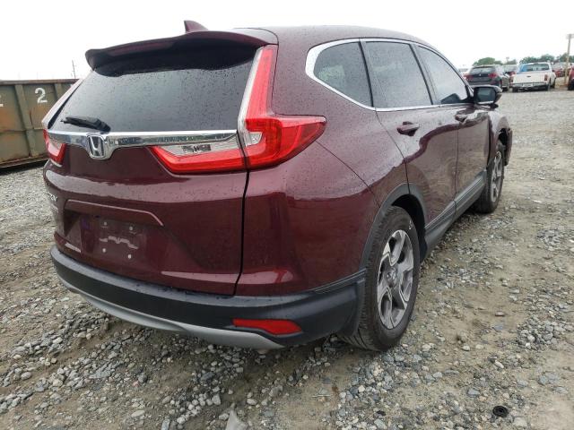 Photo 4 from auction – 2019 HONDA CR-V EX with VIN 7FARW1H59KE018100