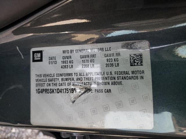 Photo 10 from auction – 2013 BUICK VERANO with VIN 1G4PR5SK1D4175156