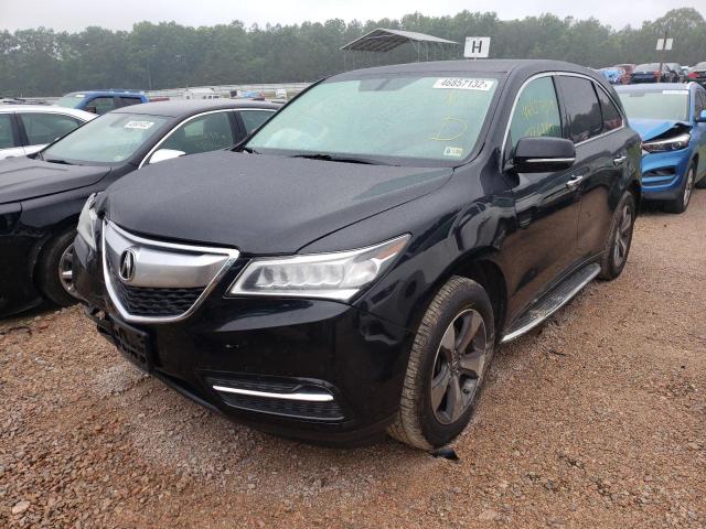 Photo 2 from auction – 2016 ACURA MDX with VIN 5FRYD4H27GB025623